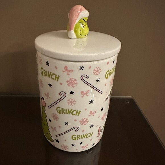 DR. SEUSS HOW THE GRINCH STOLE CHRISTMAS 2025 CARVED ROAST BEAST COOKIE JAR NEW - Picture 6 of 7